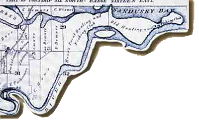 Map of Sandusky